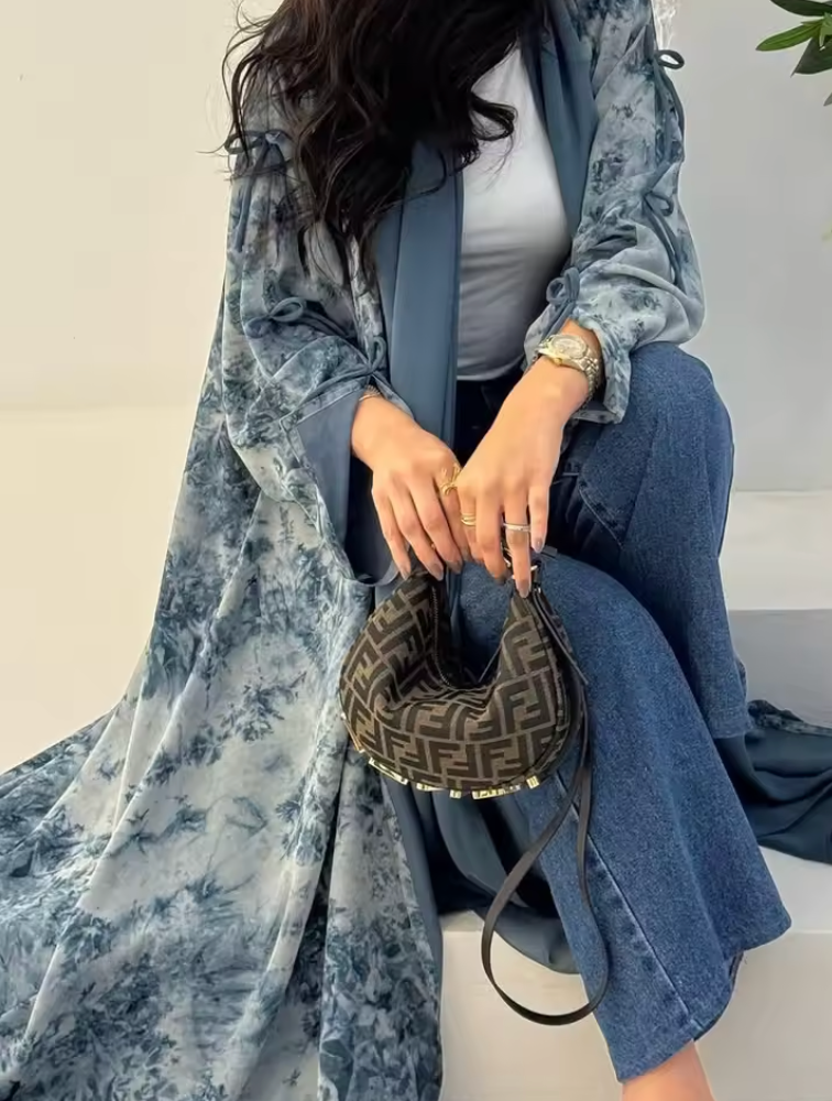 Blue Lagoon Abaya