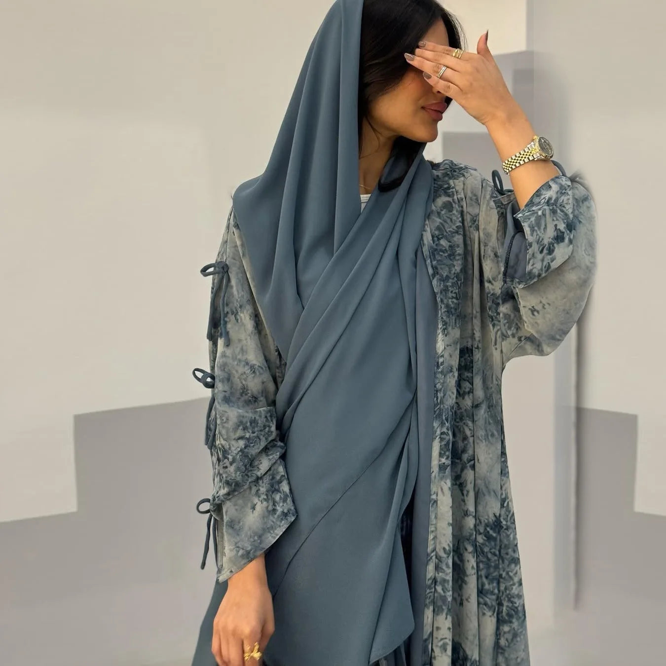 Blue Lagoon Abaya