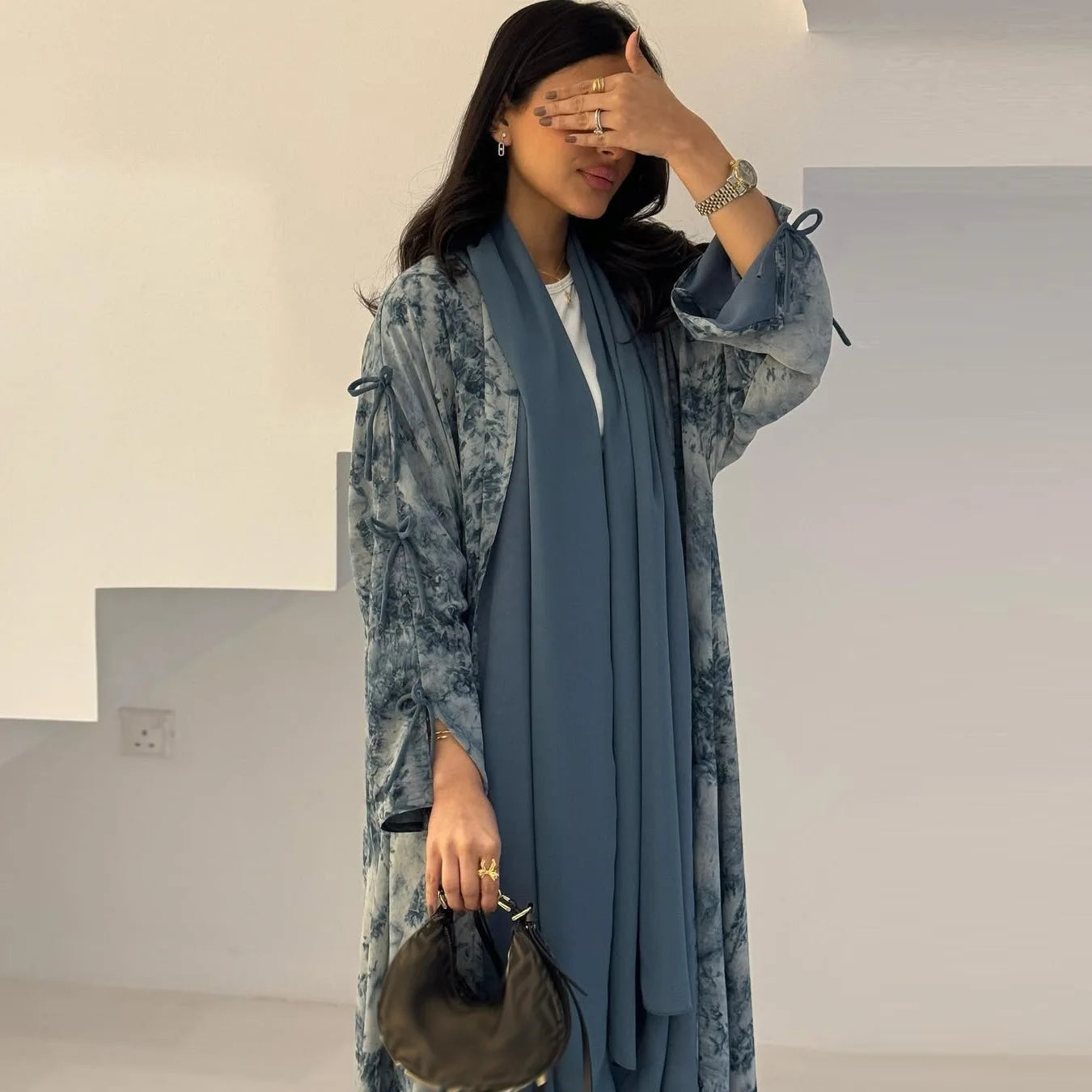 Blue Lagoon Abaya