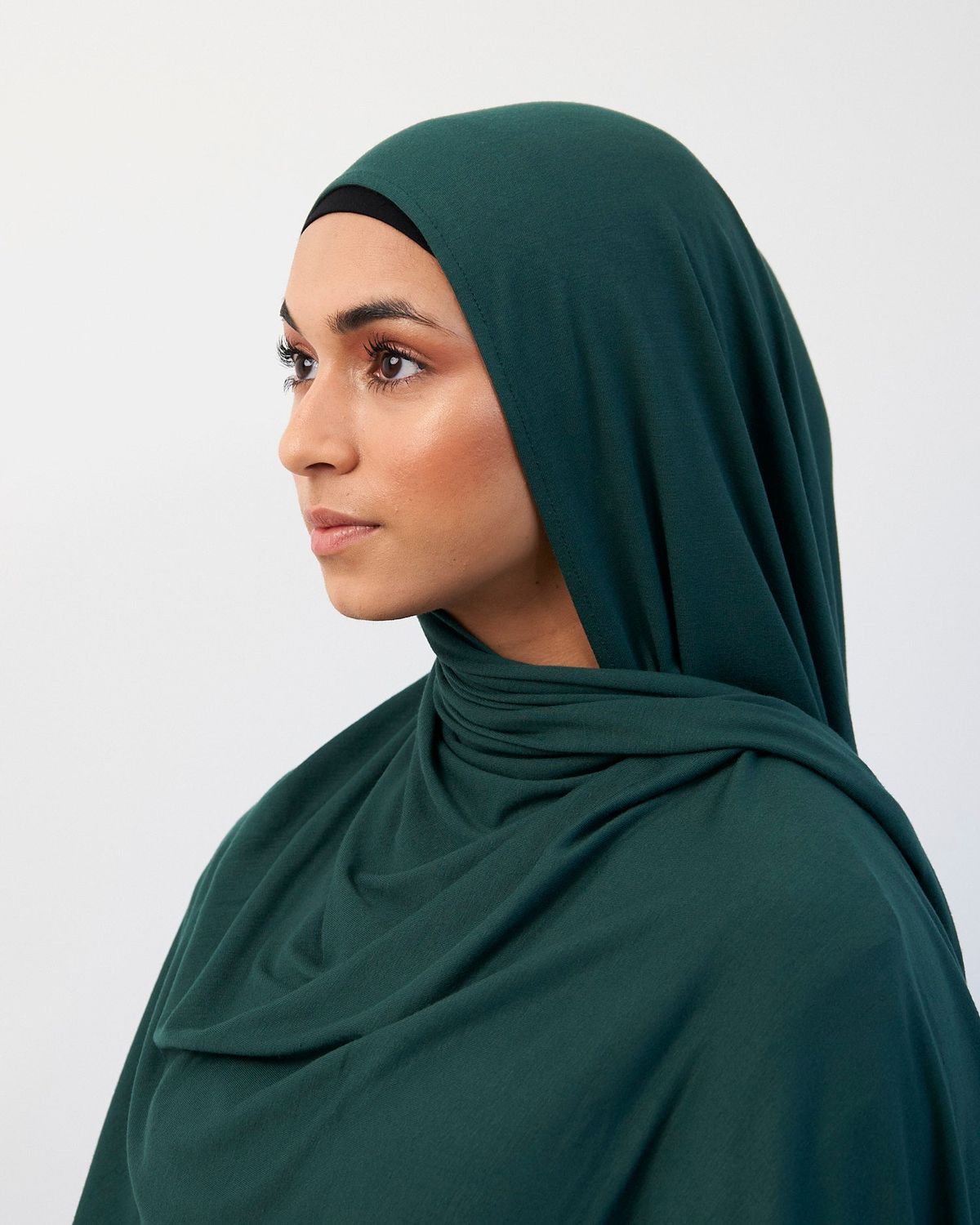 Hijab Jersey - forest green