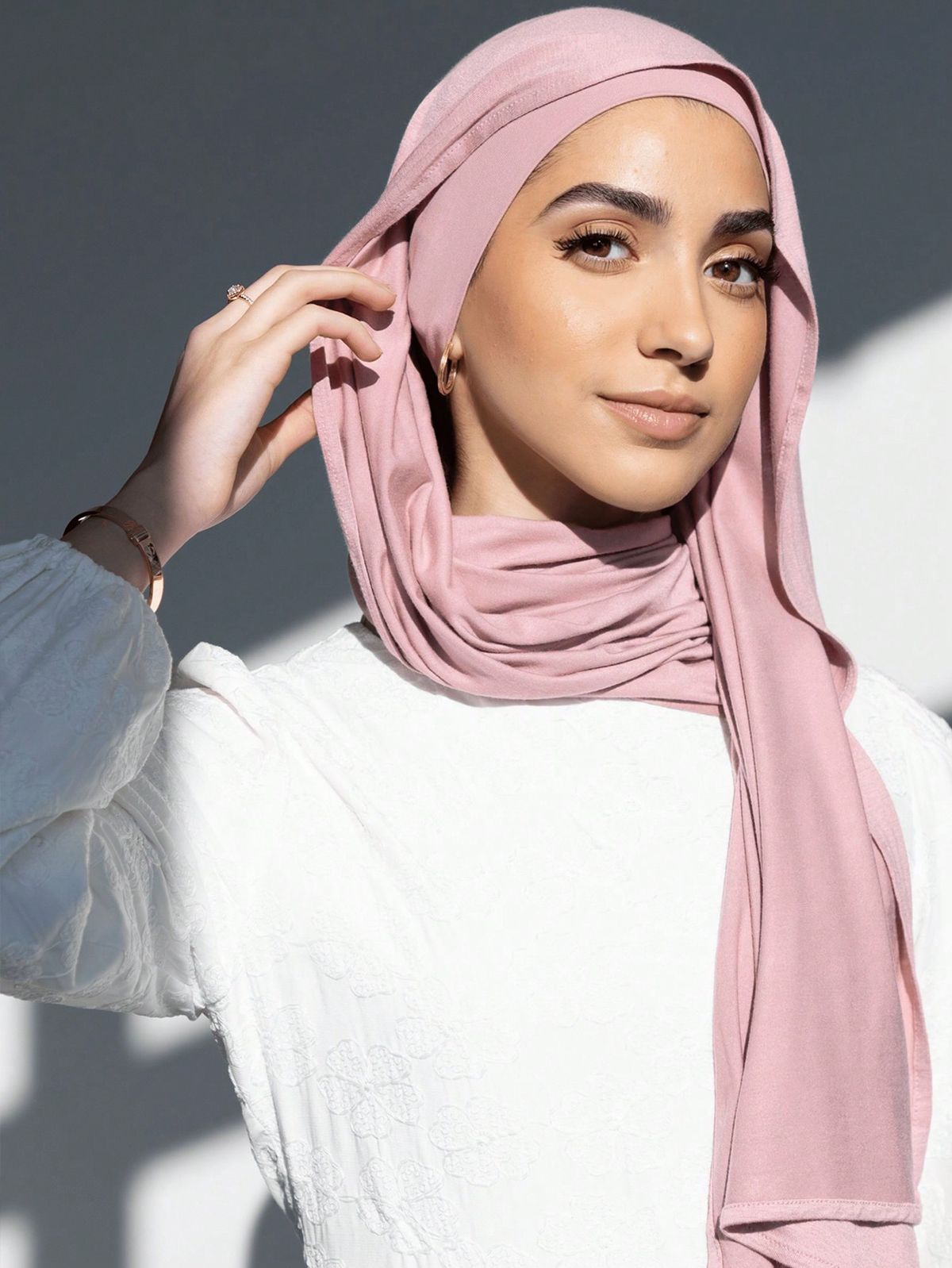 Hijab Jersey - blush