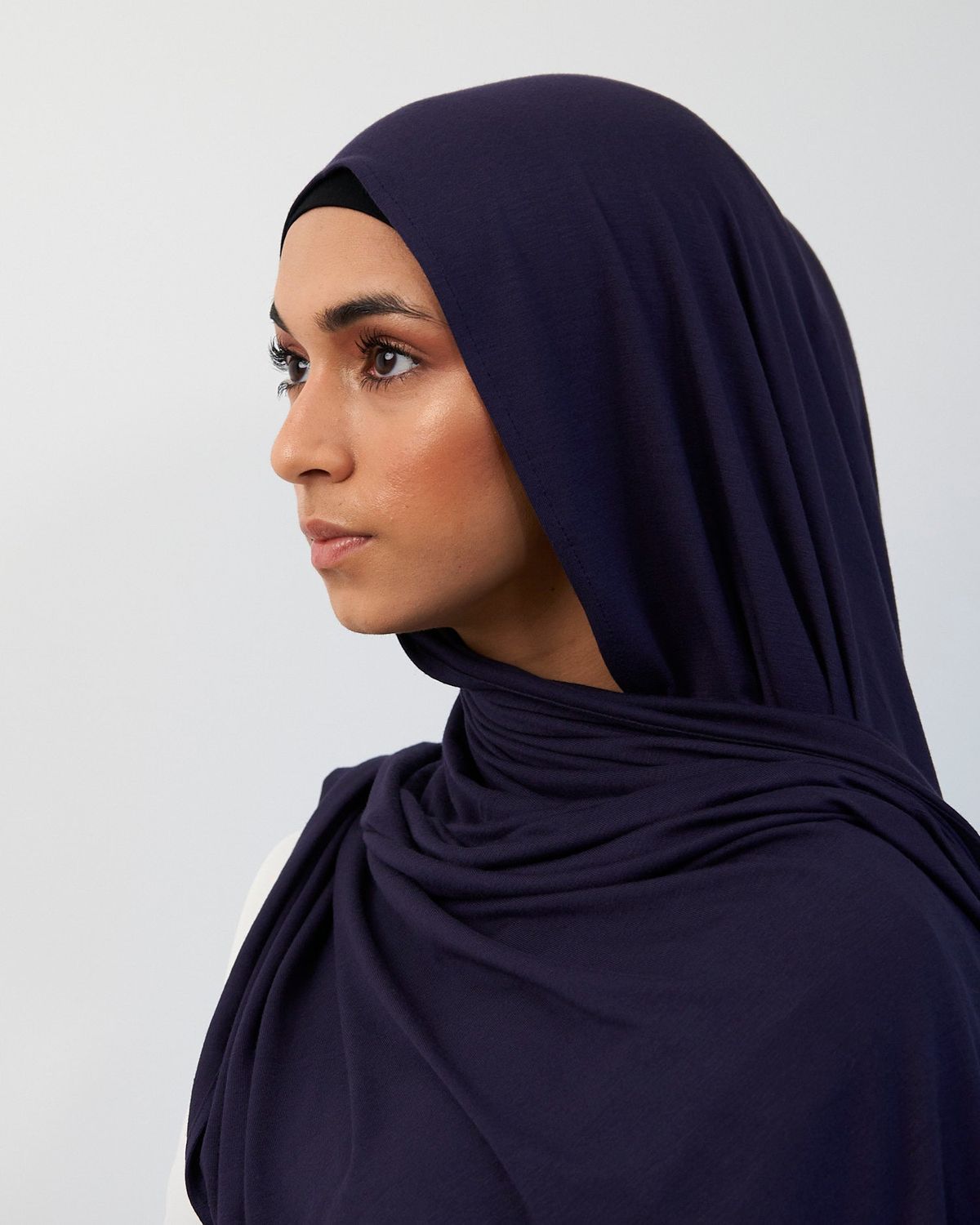 Hijab Jersey - navy blue