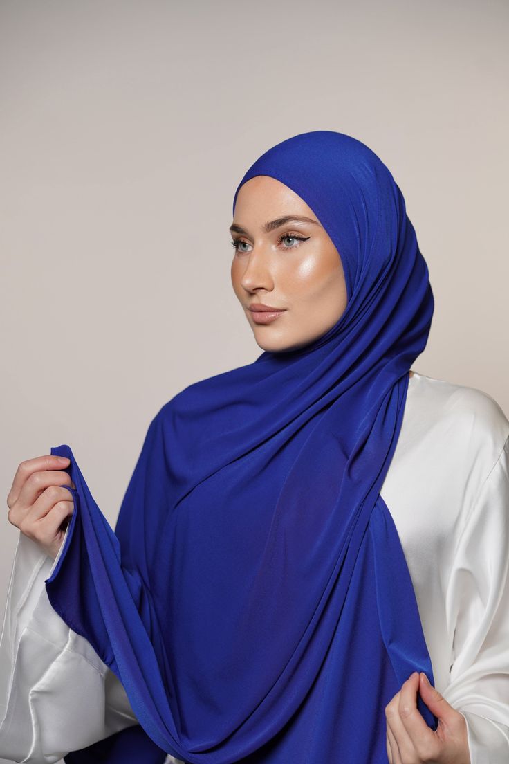 Hijab Jersey - sapphire
