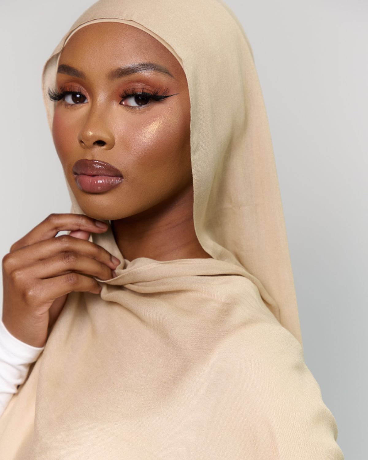 Hijab Modal - Beige