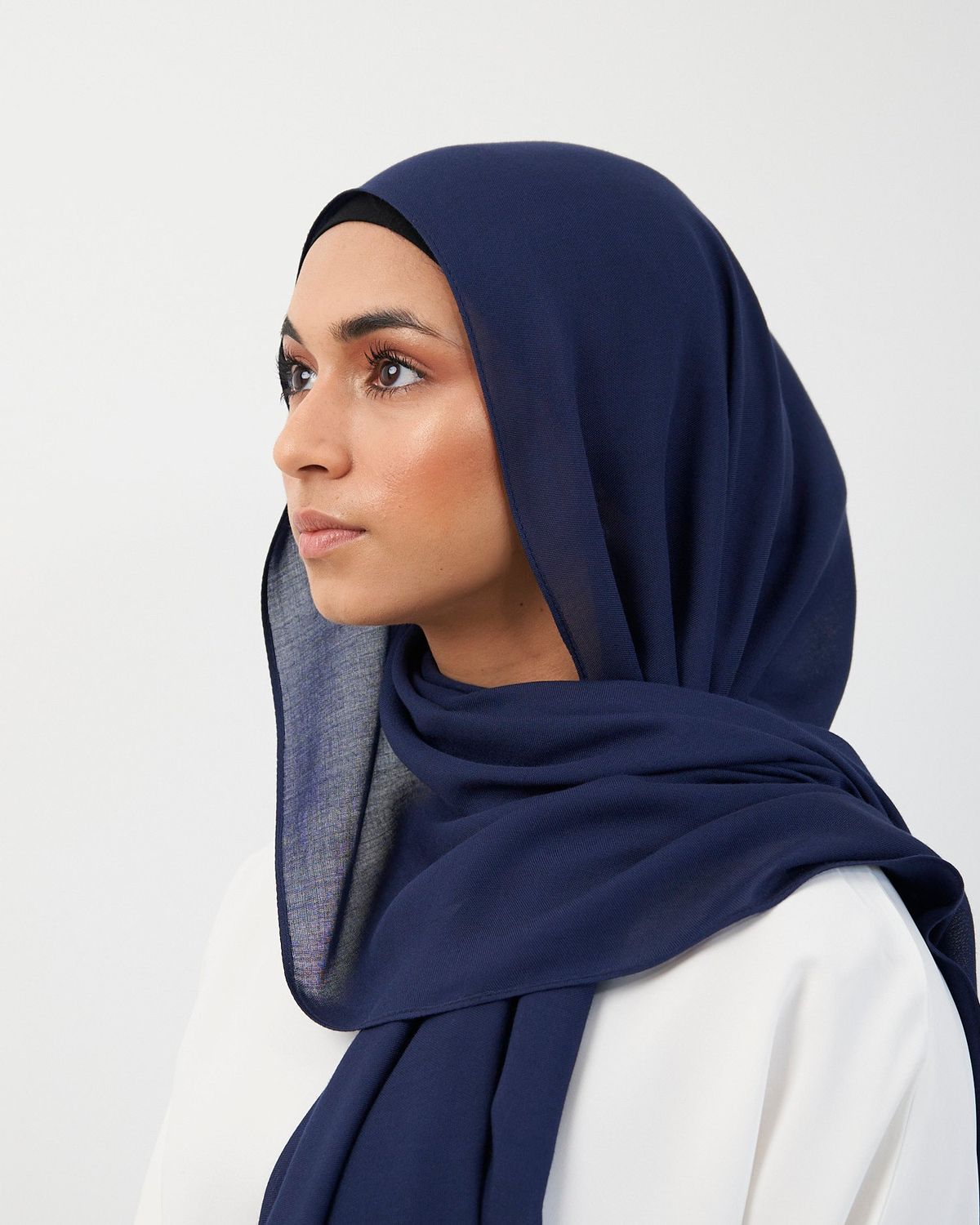 Hijab Modal - navy blue