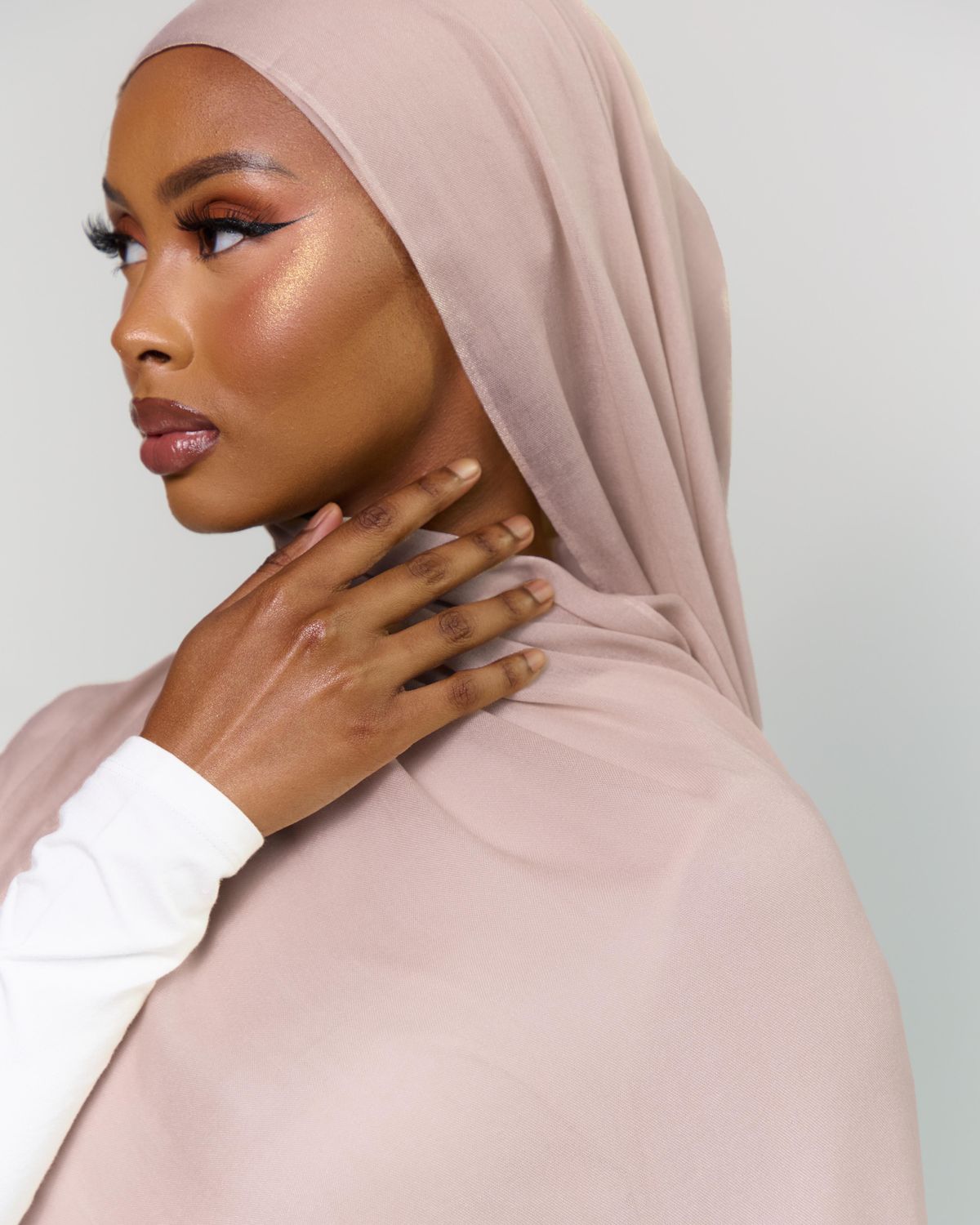 Hijab Modal - Blush