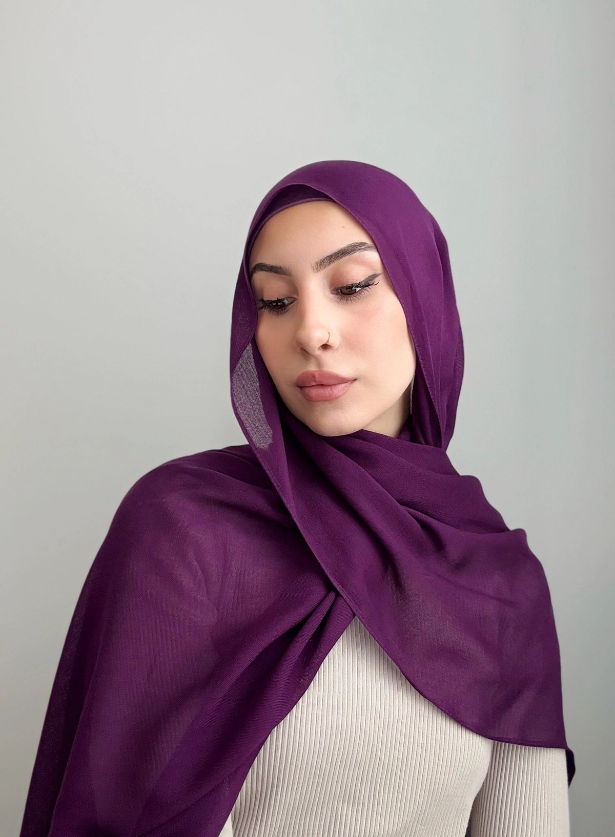 Hijab Modal - purple
