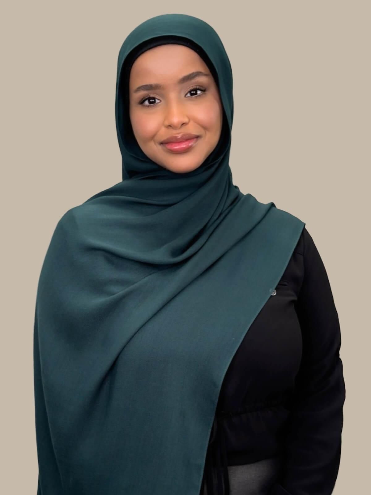 Hijab Modal - dark aqua