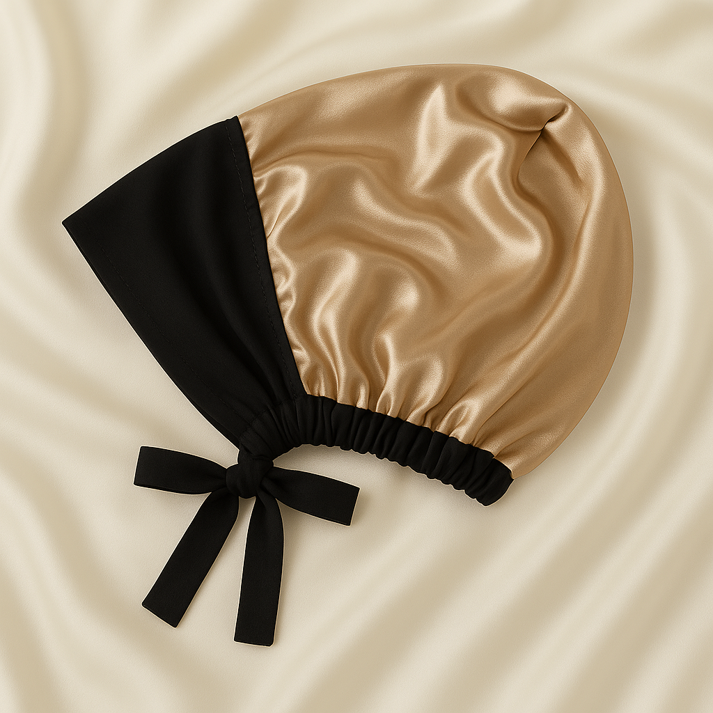 Satin Underscarf - black