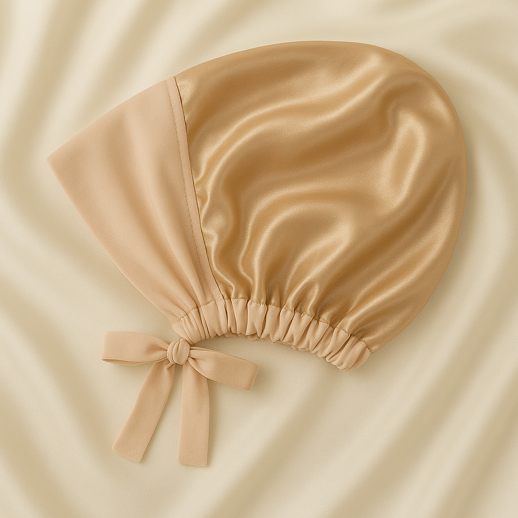 Satin Underscarf - apricot