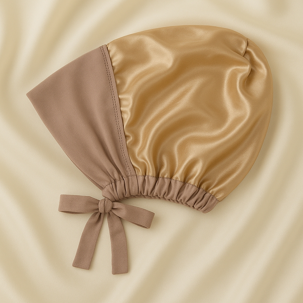 Satin Underscarf - taupe